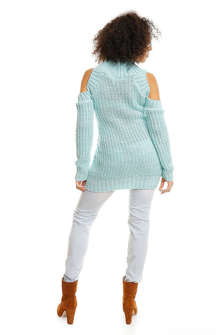 Hard-knitted jumper PeeKaBoo