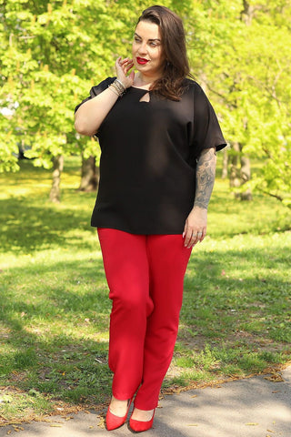 Plus size blouse Karko