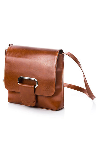 Natural leather bag Galanter