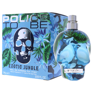 Police To Be Exotic Jungle by Police for Men - 2.5 oz EDT Spray