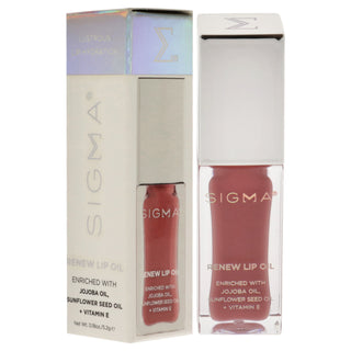 Renew Lip Oil - Tranquil by SIGMA for Women - 0.18 oz Lip Oil