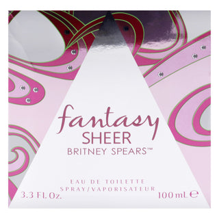 Fantasy Sheer by Britney Spears for Women - 3.3 oz EDT Spray