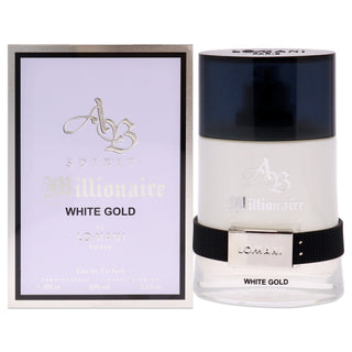 Spirit Millionaire White Gold by Lomani for Men - 3.3 oz EDP Spray