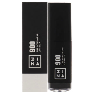 The Longwear Lipstick - 900 Black by 3INA for Women - 0.20 oz Lipstick