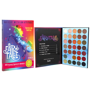 Fairy Tale 35 Eyeshadow Palette - Book 3 by Rude Cosmetics for Women - 1.34 oz Eye Shadow