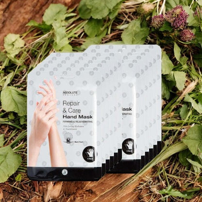 Absolute Repair & Care Hand Mask - Black Pearl - Pack of 12 Pairs