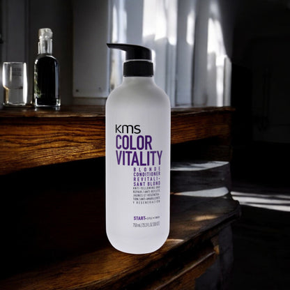 Color Vitality Blonde Conditioner by KMS for Unisex - 25.3 oz Conditioner
