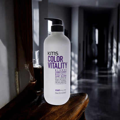 Color Vitality Blonde Conditioner by KMS for Unisex - 25.3 oz Conditioner