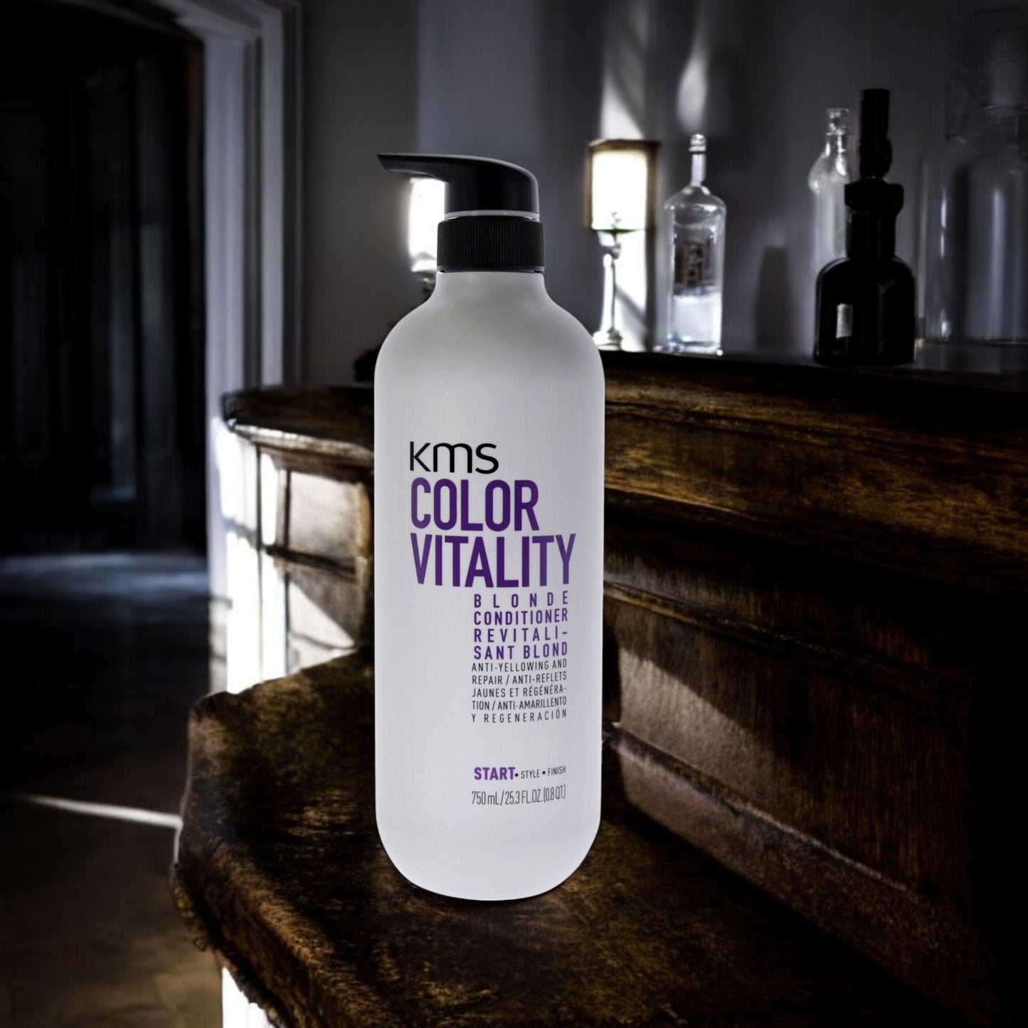 Color Vitality Blonde Conditioner by KMS for Unisex - 25.3 oz Conditioner