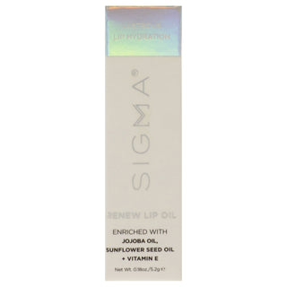 Renew Lip Oil - Tint by SIGMA for Women - 0.18 oz Lip Oil