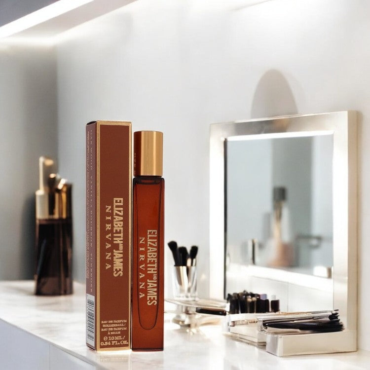 Nirvana Bourbon by Elizabeth And James Mini EDP Rollerball Pen