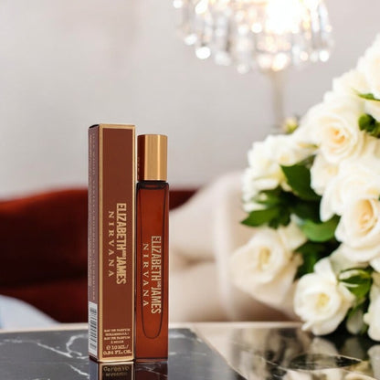 Nirvana Bourbon by Elizabeth And James Mini EDP Rollerball Pen