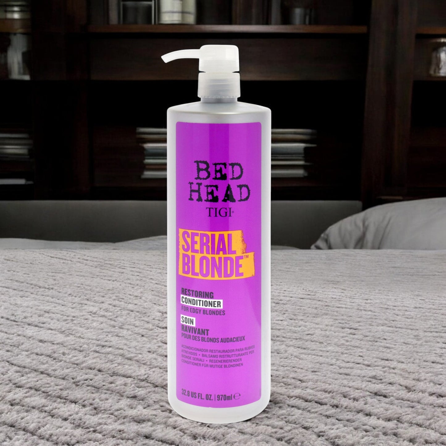 Bed Head Serial Blonde Conditioner by TIGI for Unisex - 32.8 oz Conditioner