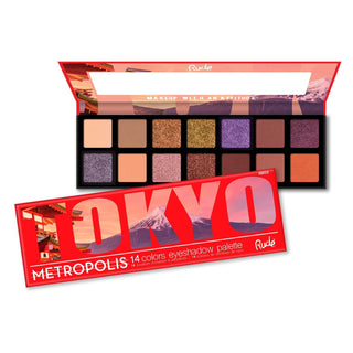 RUDE Metropolis 14 Color Eyeshadow Palette