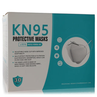 Kn95 Mask by Kn95 Thirty (30) KN95 Masks, Adjustable Nose Clip, Soft non-woven fabric, FDA and CE Approved (Unisex)