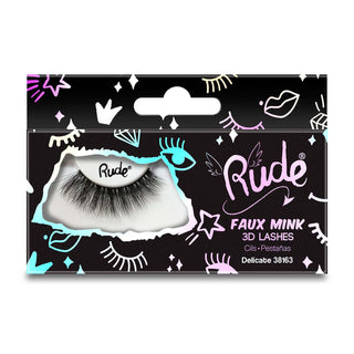 RUDE Essential Faux Mink 3D Lashes