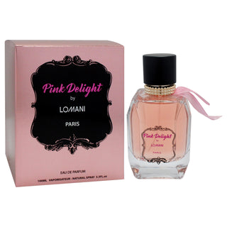 Pink Delight by Lomani for Women - 3.3 oz EDP Spray