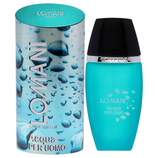 Acqua Per Uomo by Lomani for Men - 3.3 oz EDT Spray