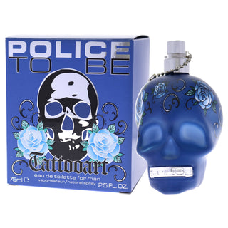 To Be Tattooart by Police for Men - 2.5 oz EDT Spray