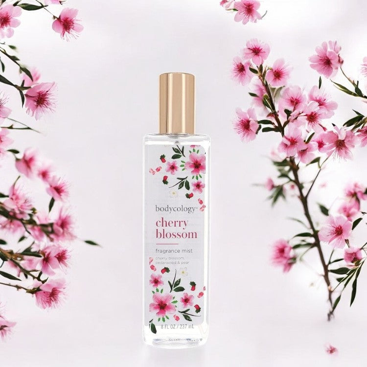 Bodycology Cherry Blossom Cedarwood And Pear by Bodycology Fragrance Mist Spray