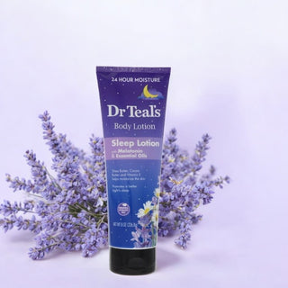 Dr Teal's Sleep Lotion by Dr Teal's Sleep Lotion with Melatonin & Essential Oils Promotes a better night's sleep (Shea butter, Cocoa Butter and Vitamin E