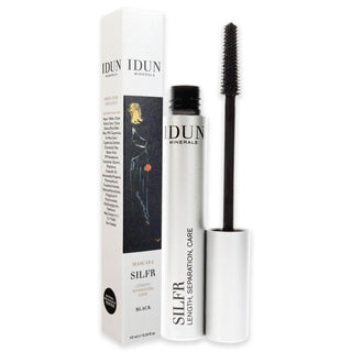 Silfr Lengthening Mascara - 011 Black by Idun Minerals for Women- 0.34 oz Mascara