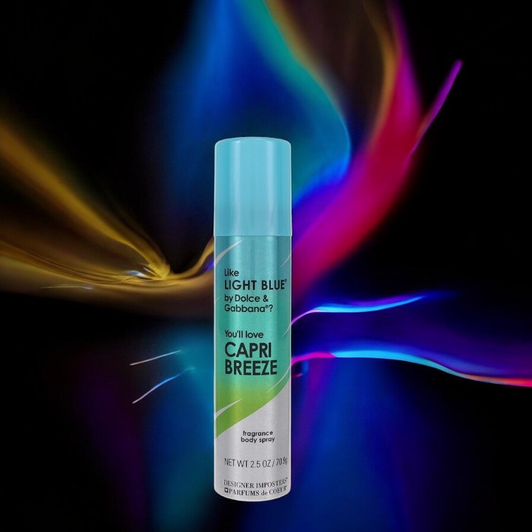 Designer Imposters Capri Breeze by Parfums De Coeur Body Spray