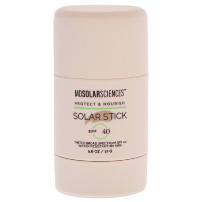 Mineral Tinted Solar Stick SPF 40 by MDSolarSciences for Unisex - 0.6 oz Sunscreen