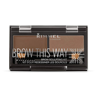 RIMMEL LONDON Brow This Way Brow Sculpting Kit - Medium Brown