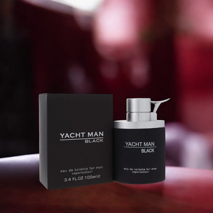 Yacht Man Black by Myrurgia Eau De Toilette Spray