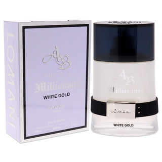 Spirit Millionaire White Gold by Lomani for Men - 3.3 oz EDP Spray