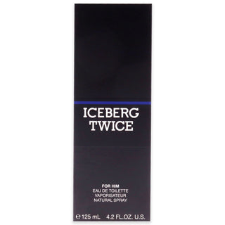 Iceberg Twice by Iceberg for Men - 4.2 oz EDT Spray