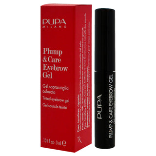 Plump and Care Eyebrow Gel - 002 Brown by Pupa Milano for Women - 0.101 oz Eyebrow Gel