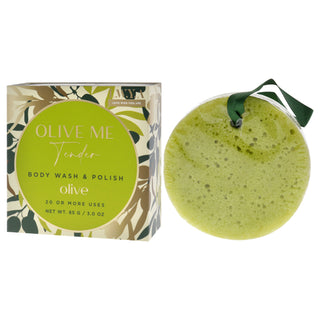 Body Wash and Polish - Olive by LWYA for Women - 3 oz Body Wash