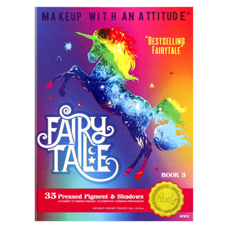 Fairy Tale 35 Eyeshadow Palette - Book 3 by Rude Cosmetics for Women - 1.34 oz Eye Shadow