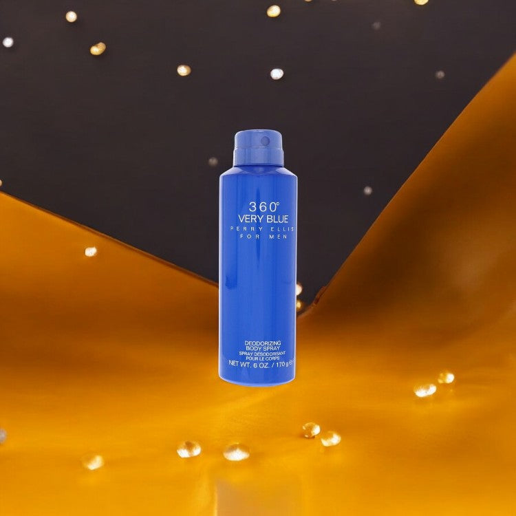 Perry Ellis 360 Very Blue by Perry Ellis Body Spray (unboxed)