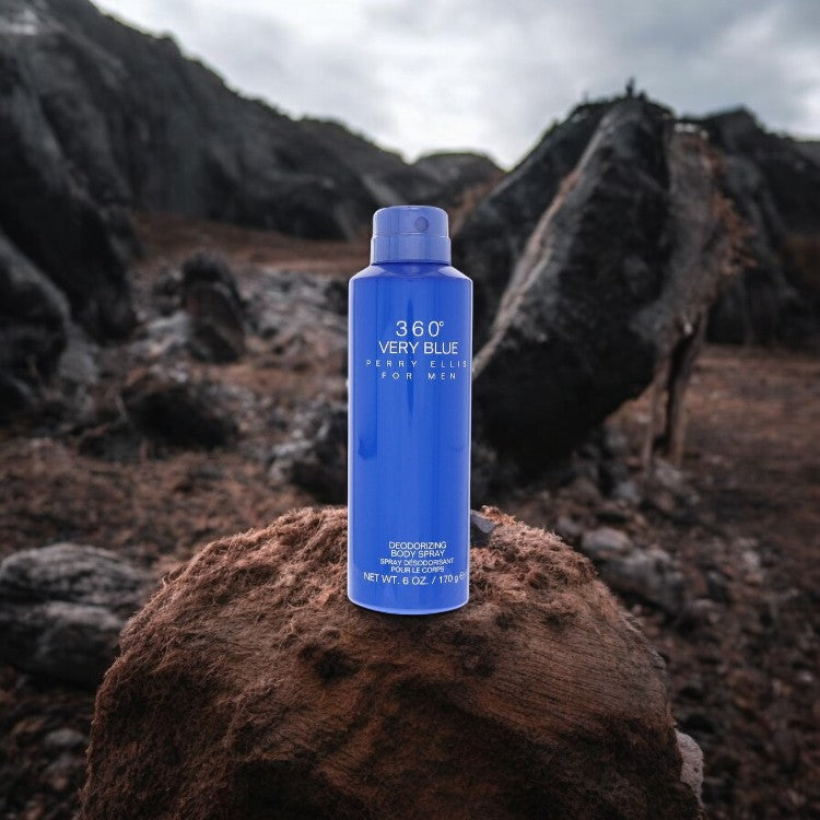 Perry Ellis 360 Very Blue by Perry Ellis Body Spray (unboxed)