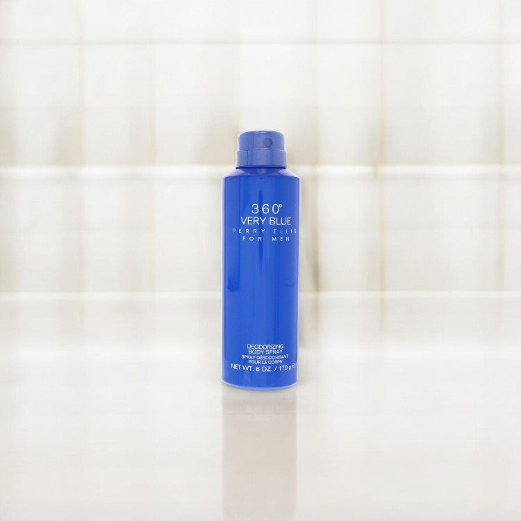 Perry Ellis 360 Very Blue by Perry Ellis Body Spray (unboxed)