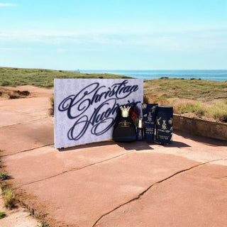 Christian Audigier by Christian Audigier Gift Set - 3.4 oz Eau De Toilette Spray + .25 oz MIN EDT + 3 oz Body Wash + 2.75 Deodorant Stick