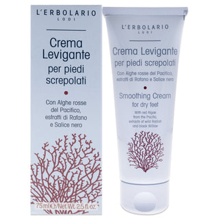 Smoothing Cream for Cracked Feet by Lerbolario for Unisex - 2.5 oz Cream