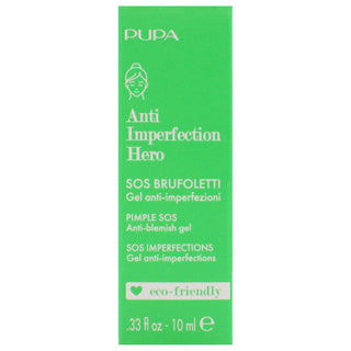 Anti Imperfection Hero Pimple Sos by Pupa Milano for Women - 0.33 oz Gel