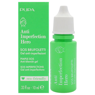 Anti Imperfection Hero Pimple Sos by Pupa Milano for Women - 0.33 oz Gel