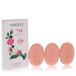 English Rose Yardley by Yardley London 3 x 3.5 oz Luxury Soap