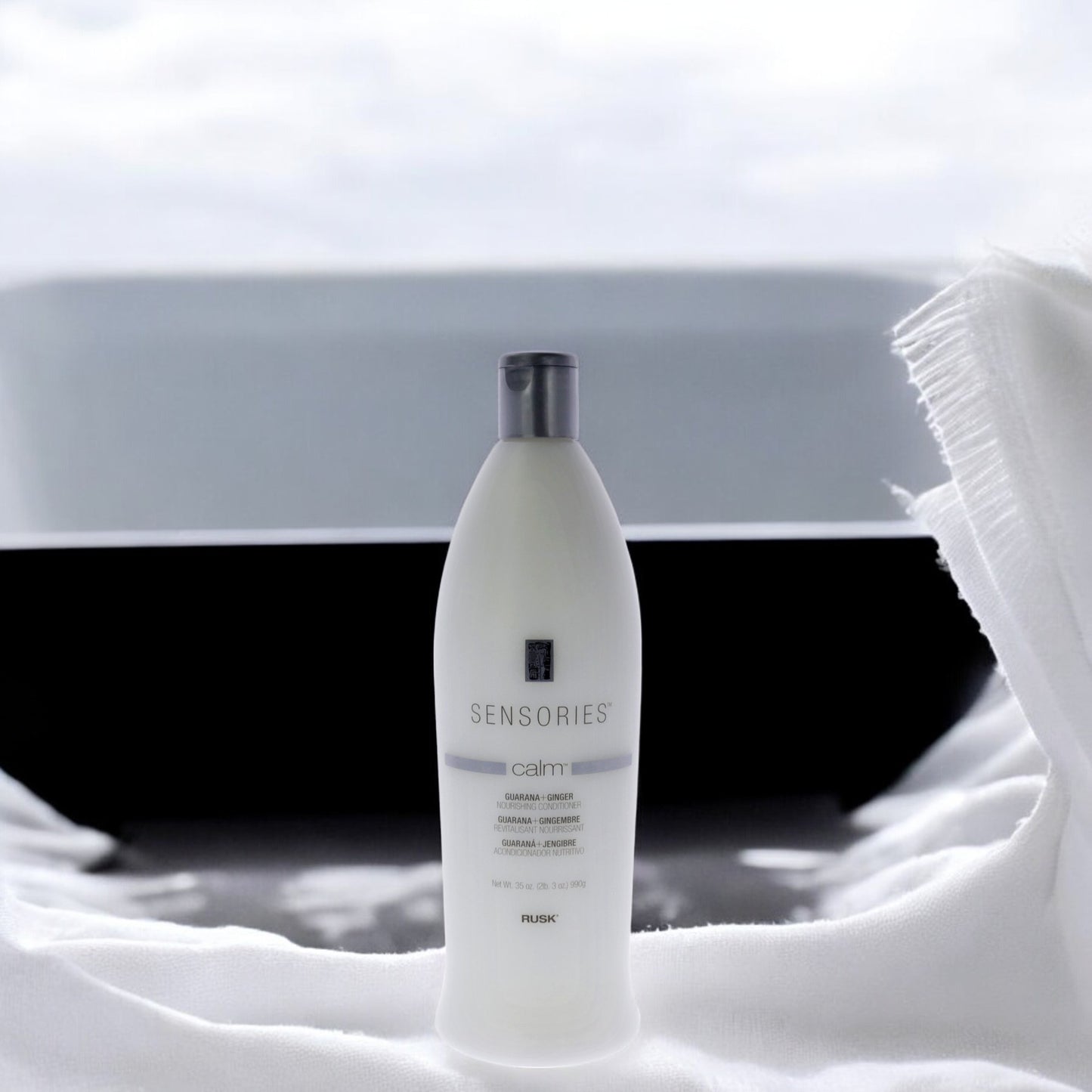 Sensories Calm Guarana And Ginger Nourishing Conditioner by Rusk for Unisex - 35 oz Conditioner