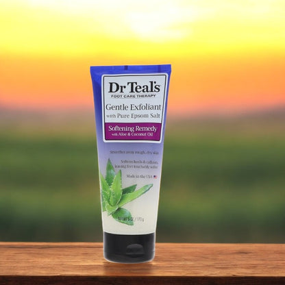 Dr Teal's Gentle Exfoliant With Pure Epson Salt by Dr Teal's Gentle Exfoliant with Pure Epsom Salt Softening Remedy with Aloe & Coconut Oil (Unisex)