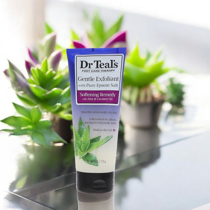 Dr Teal's Gentle Exfoliant With Pure Epson Salt by Dr Teal's Gentle Exfoliant with Pure Epsom Salt Softening Remedy with Aloe & Coconut Oil (Unisex)