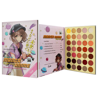 Manga Anime 35 Pressed Pigment and Shadow Book 2B by Rude Cosmetics for Women - 1.34 oz Eye Shadow