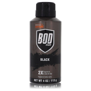 Bod Man Black by Parfums De Coeur Body Spray