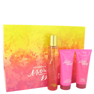 Mambo Mix by Liz Claiborne Gift Set - 3.4 oz Eau De Parfum Spray + 3.4 oz Body Lotion + 3.4 oz Shower Gel