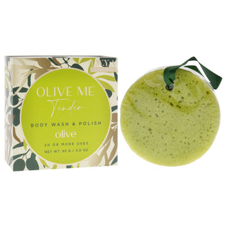 Body Wash and Polish - Olive by LWYA for Women - 3 oz Body Wash